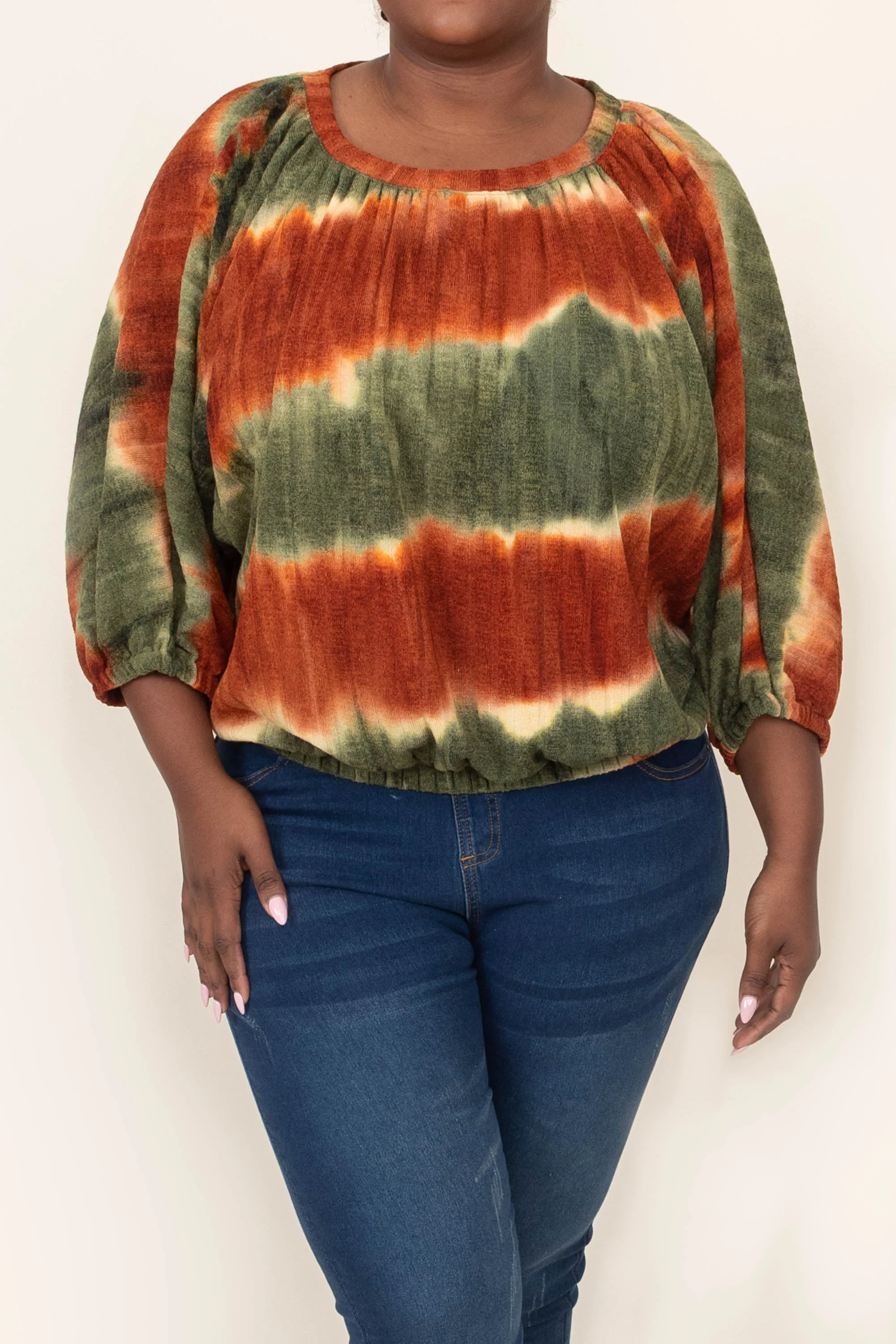 Back Of My Mind Top, Brown