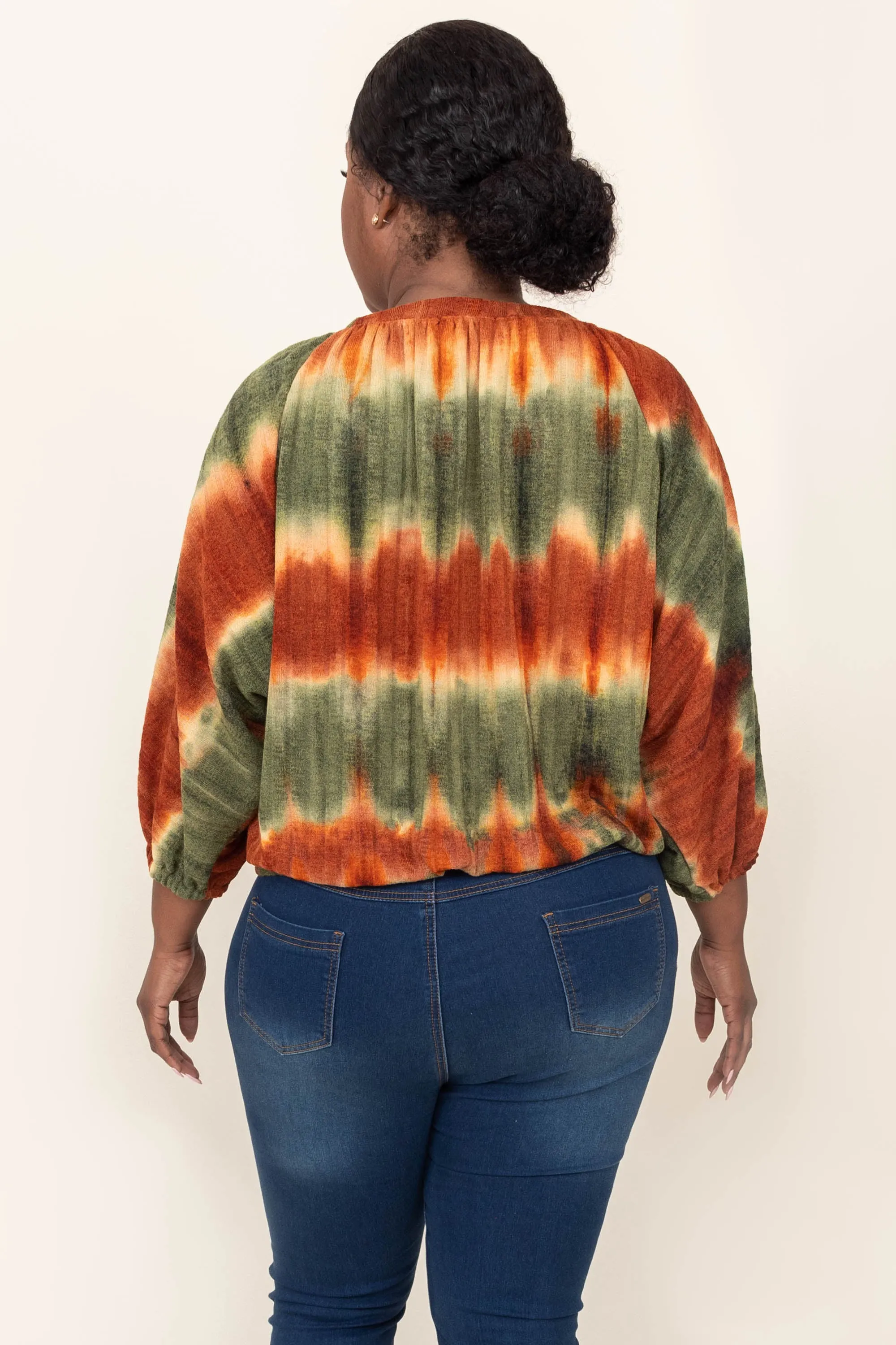 Back Of My Mind Top, Brown