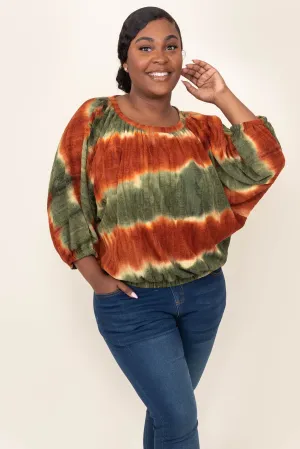 Back Of My Mind Top, Brown