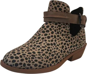 Boots for Women Low Heel Mid Calf Boots Block Chunky Heel Pointed Toe Military Zipper Motorcycle Cowboy Ankle Booties 52
