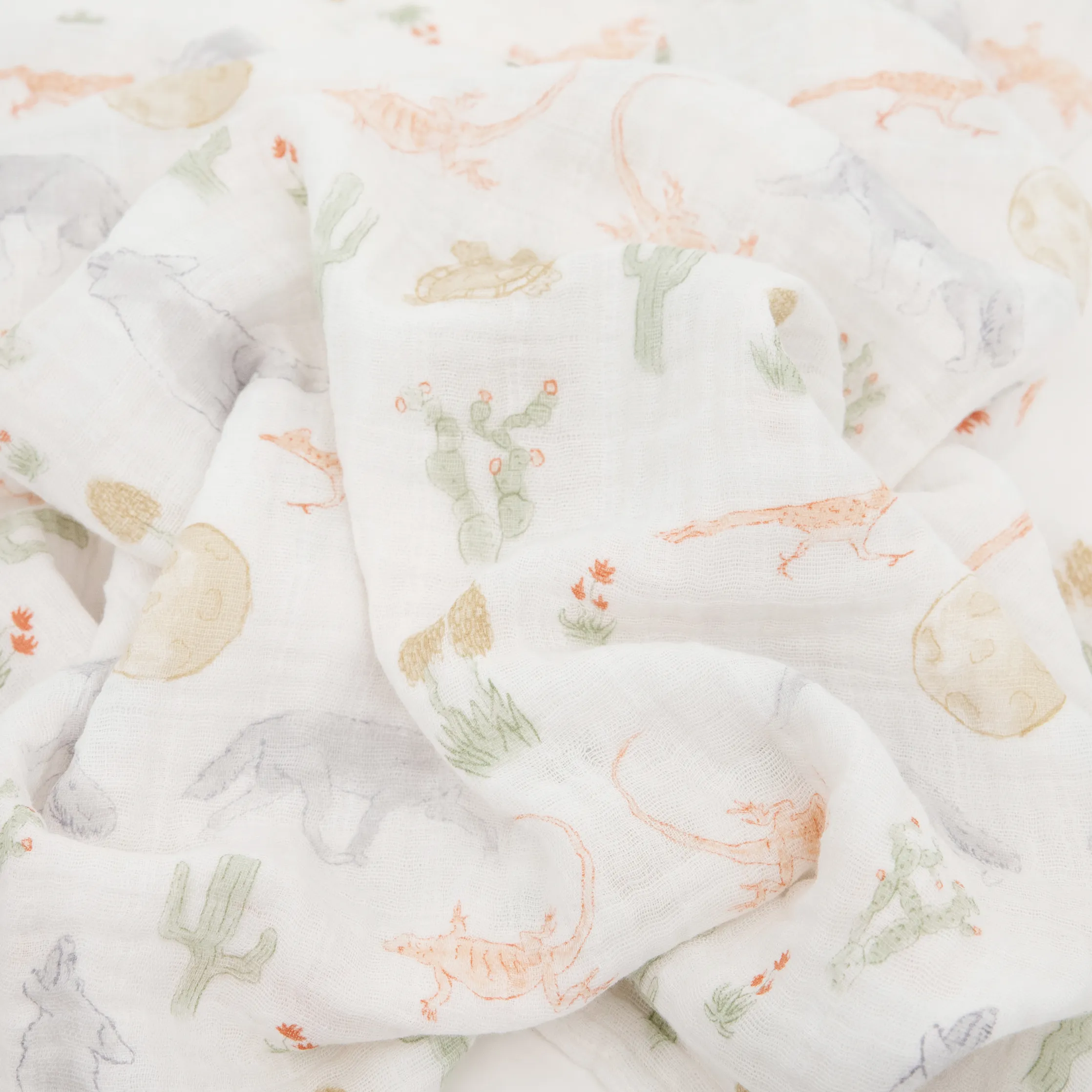 Cotton Muslin Swaddle Blanket - Desert Night