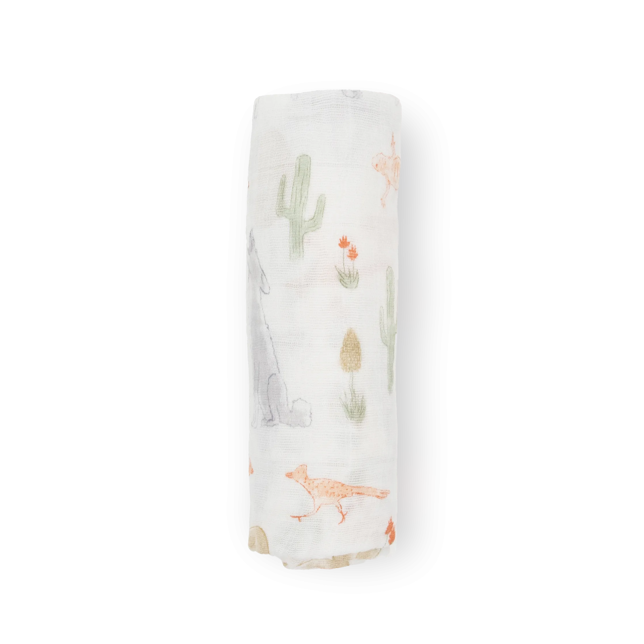 Cotton Muslin Swaddle Blanket - Desert Night