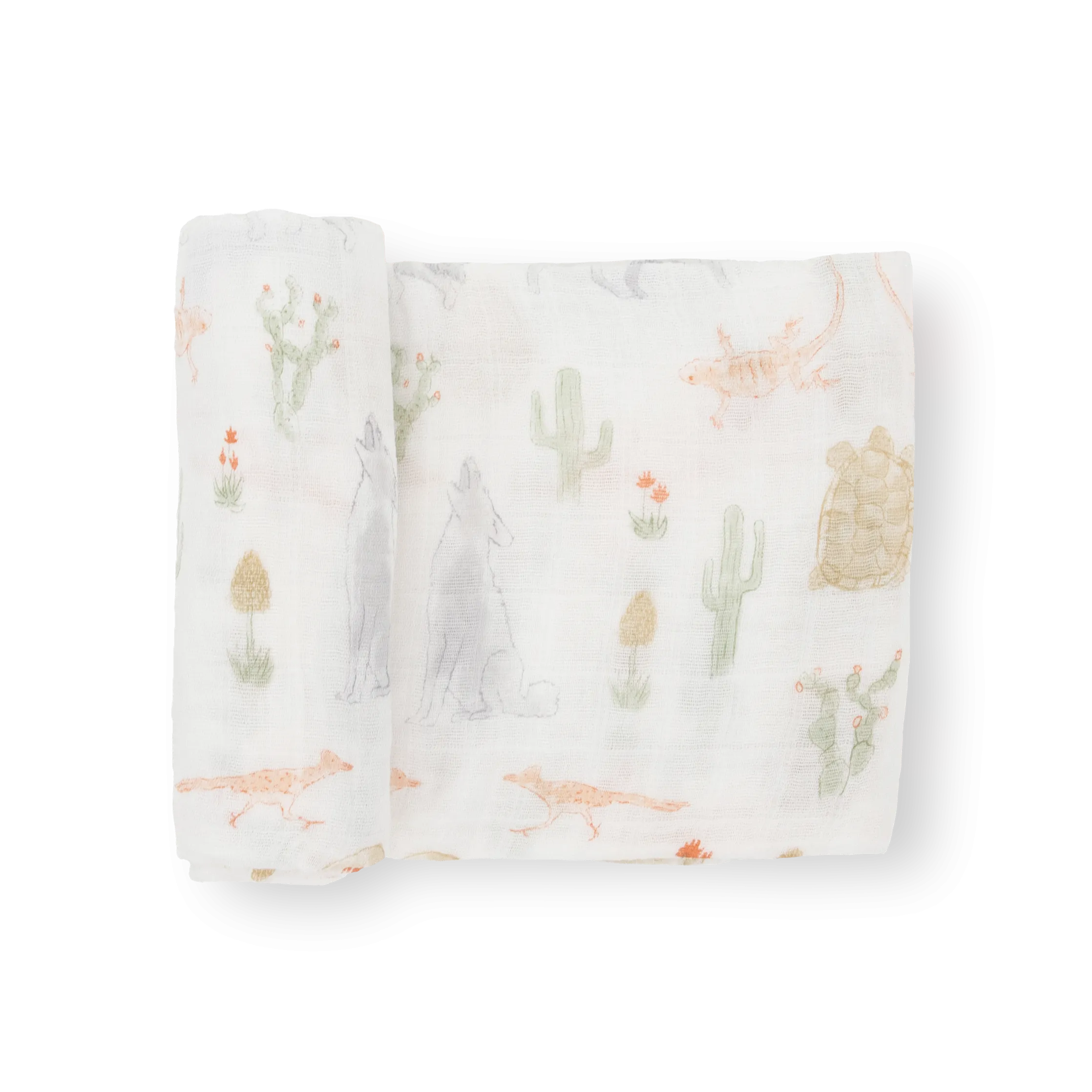 Cotton Muslin Swaddle Blanket - Desert Night