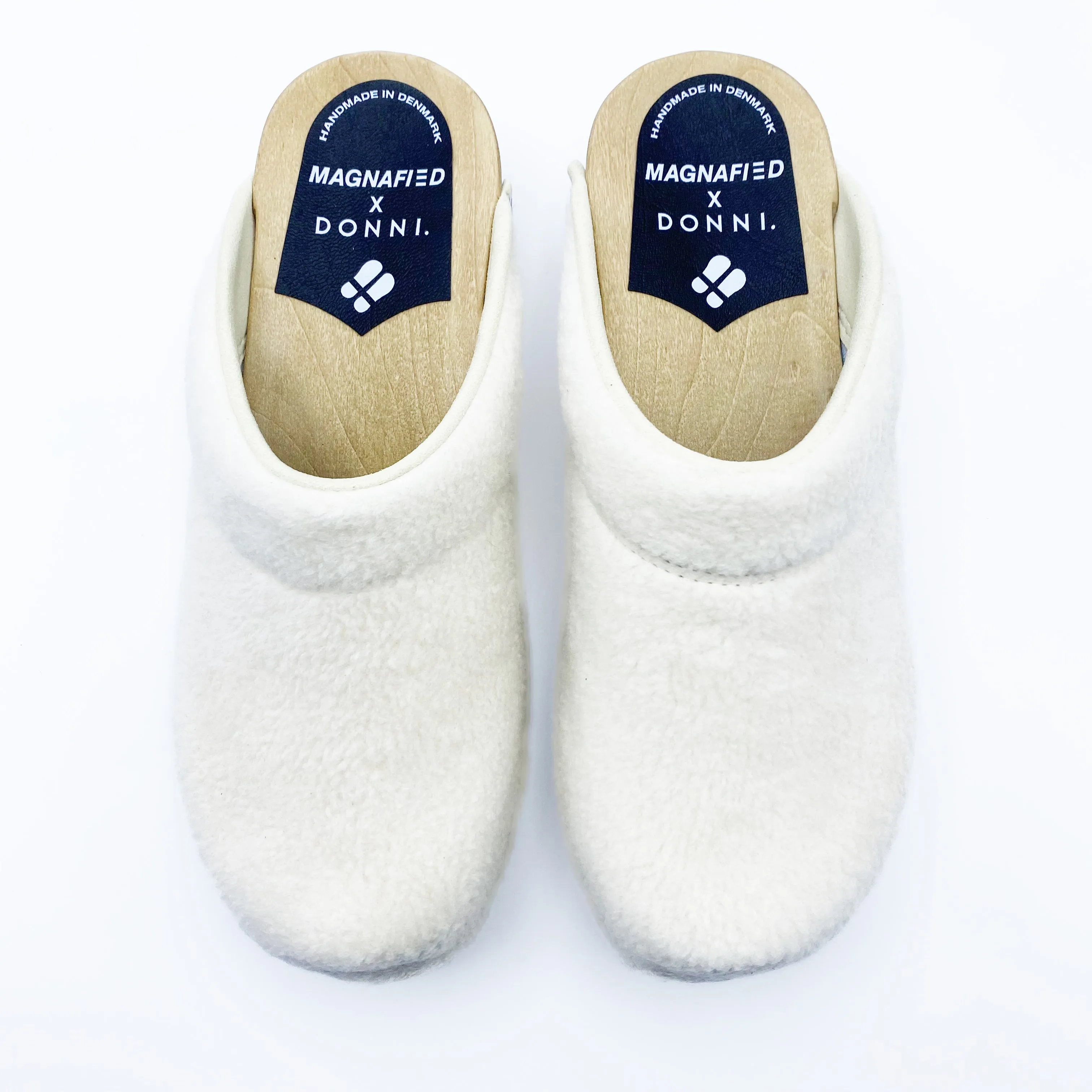 Embla Clogs | DONNI Cream Sherpa