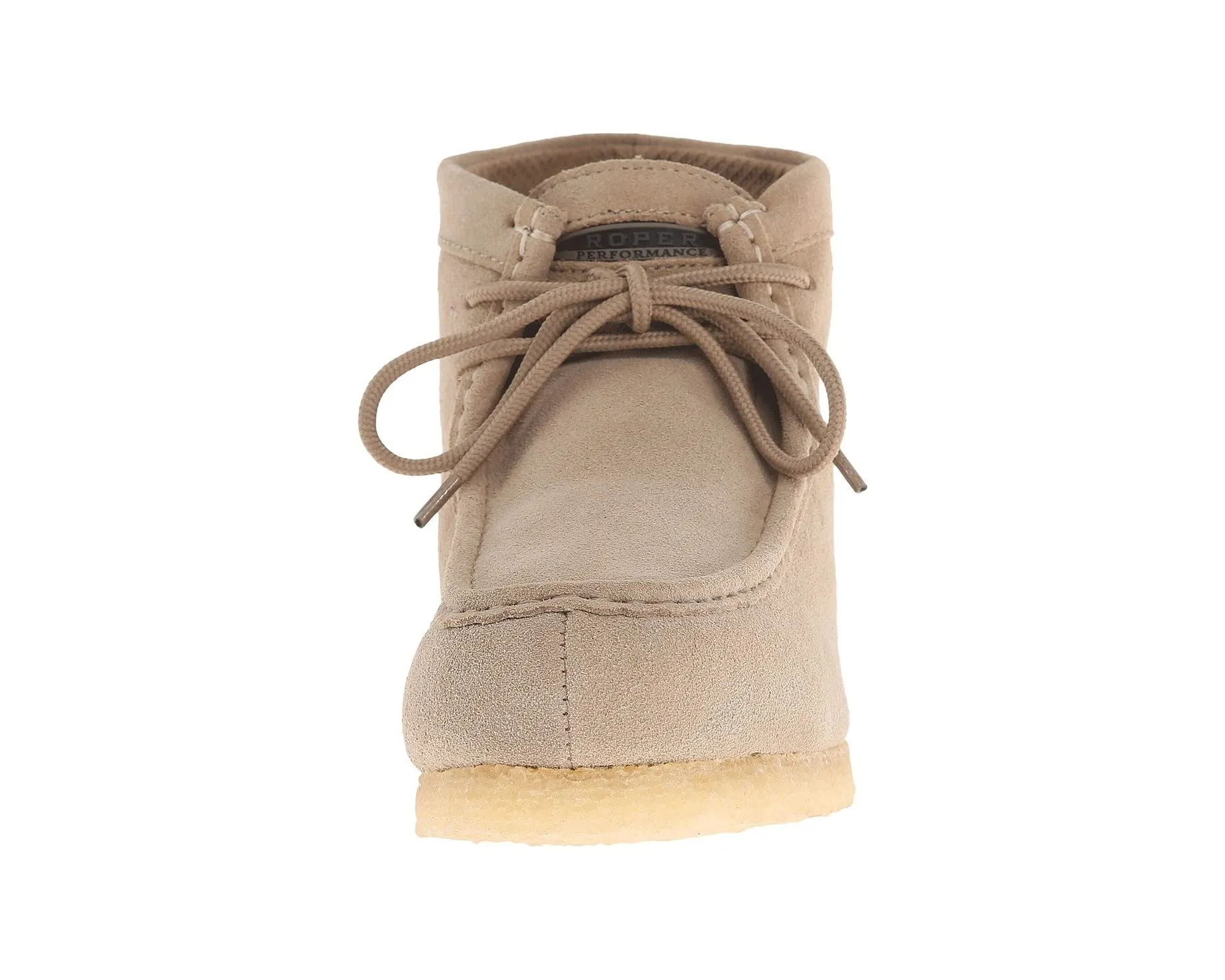 Gum Sticker Roper Boots, Desert Tan