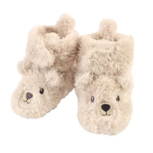 Hudson Baby Cozy Fleece Booties, Bear