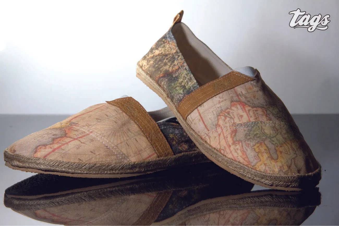 Kinder Espadrilles MAPAMUNDI