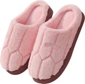 Slippers for Women Fuzzy Slip-on Slippers Warm Cozy Indoor Slippers Soft Lightweight Shoes Memory Foam House Shoes