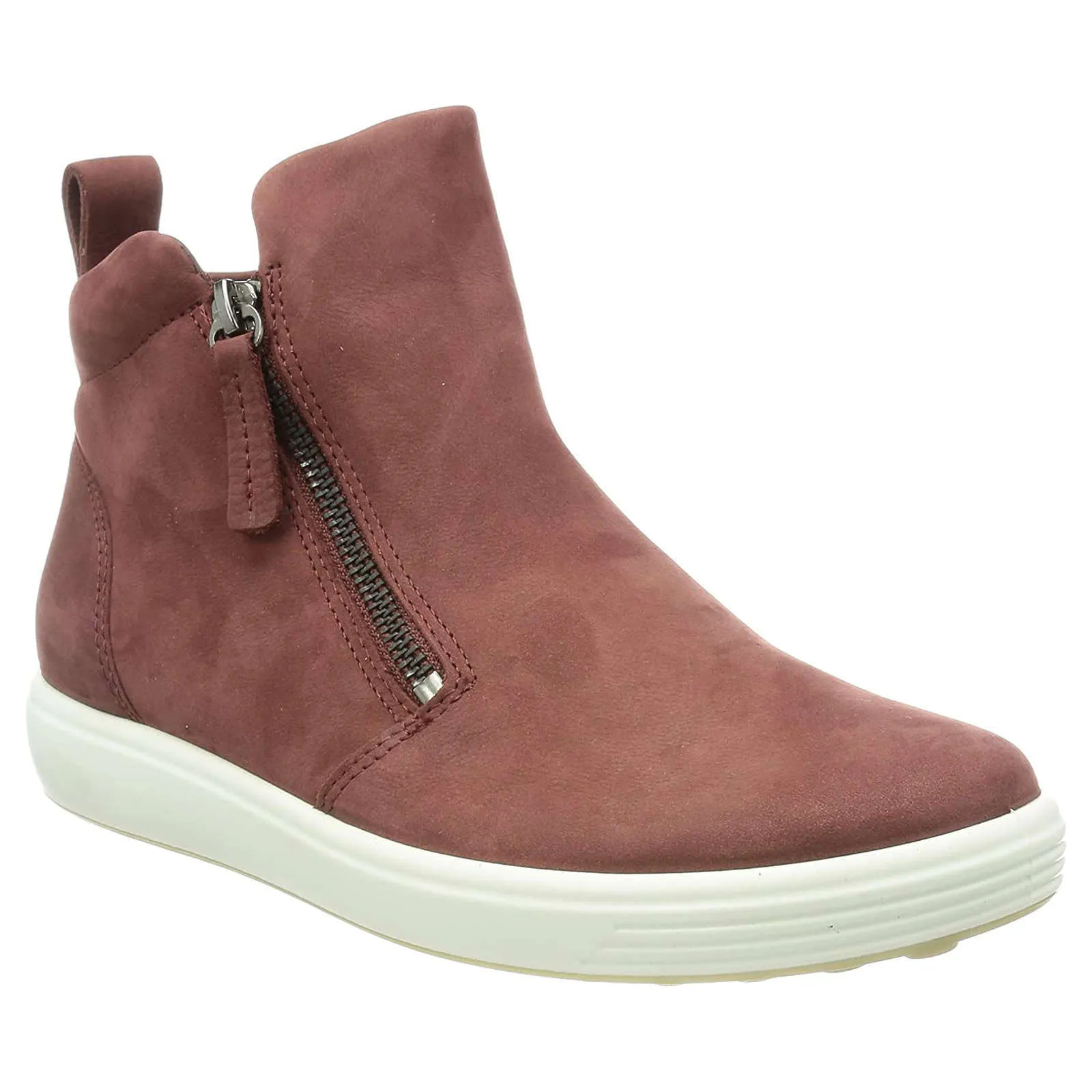 Soft 7 Nubuck Leather Women's Zip Up Boots