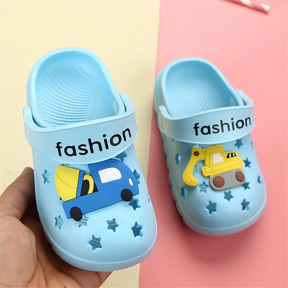 Unicorn Cartoon Design Most Comfortable Flip Flops For Kids
