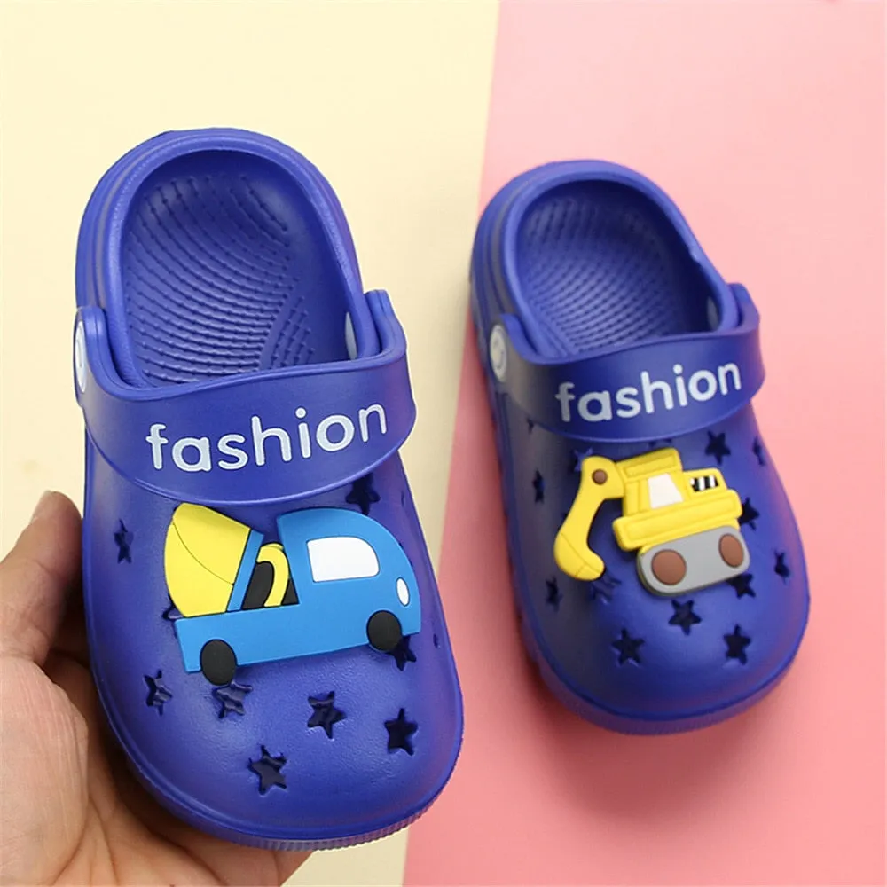 Unicorn Cartoon Design Most Comfortable Flip Flops For Kids