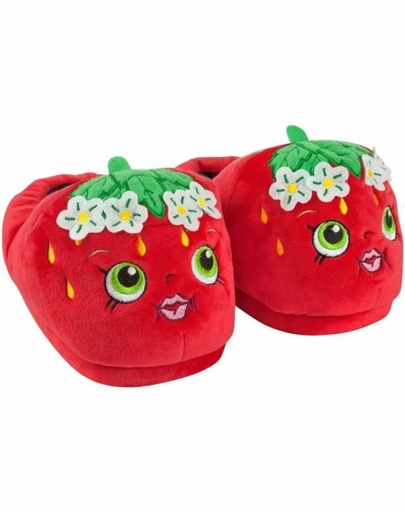 Vanilla Underground strawberry Unisex Kids Red 3D Slippers