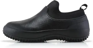 Wygwlg Men Work Chef Shoes Large Size Non-Slip Casual Loafers Waterproof and Oilproof Flat Shoes Restaurant Shoes Outdoor Rain Boots